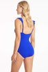 Sea Level Essentials Frill One Piece
